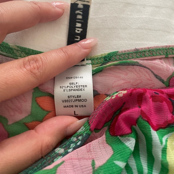 Dippin' Daisy's Valley Dress Mesh Beach Coverup Sz L - Picture 6 of 12